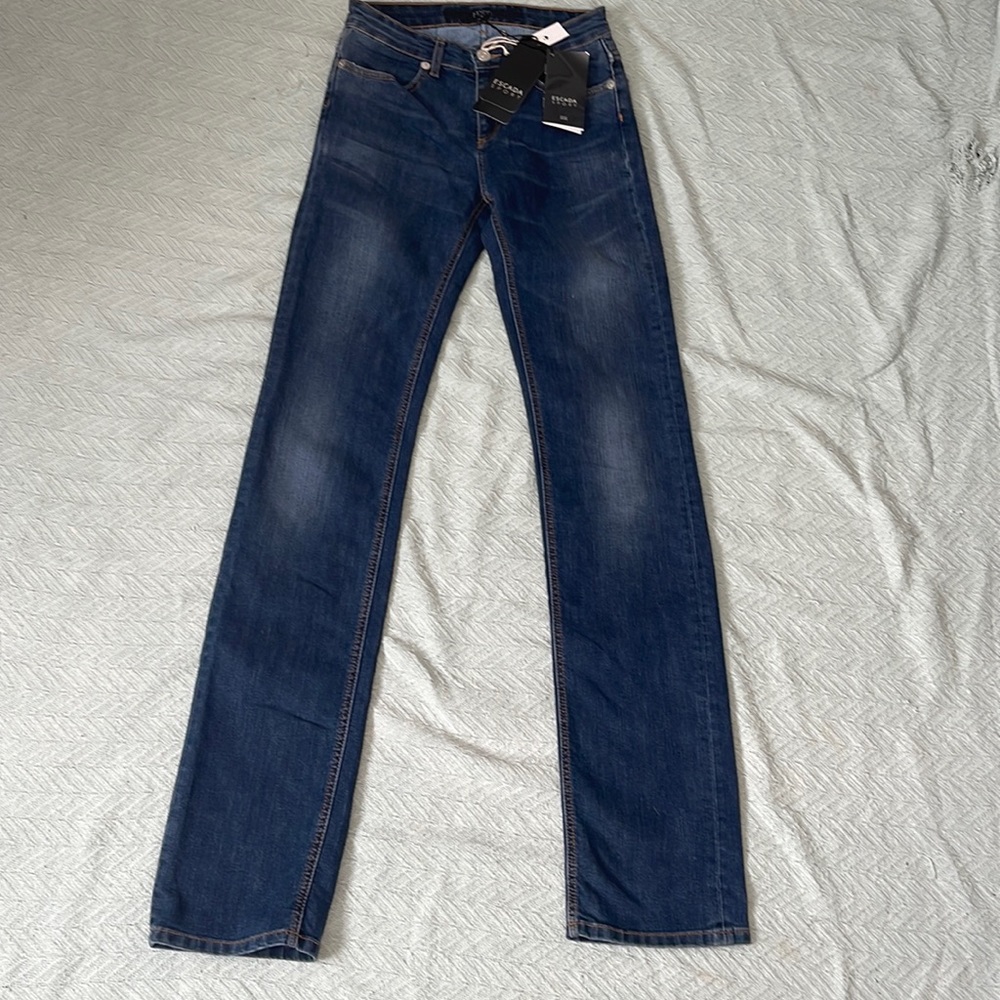 Escada Sport | Linda | Medium Blue | Straight Leg | Size 34 | Brand New With Tag